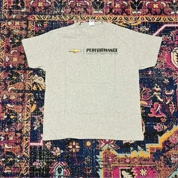 Vtg Chevrolet Racing T-shirt Chevy Performance Vehicles Racing sz XL Corvette - Picture 1 of 2